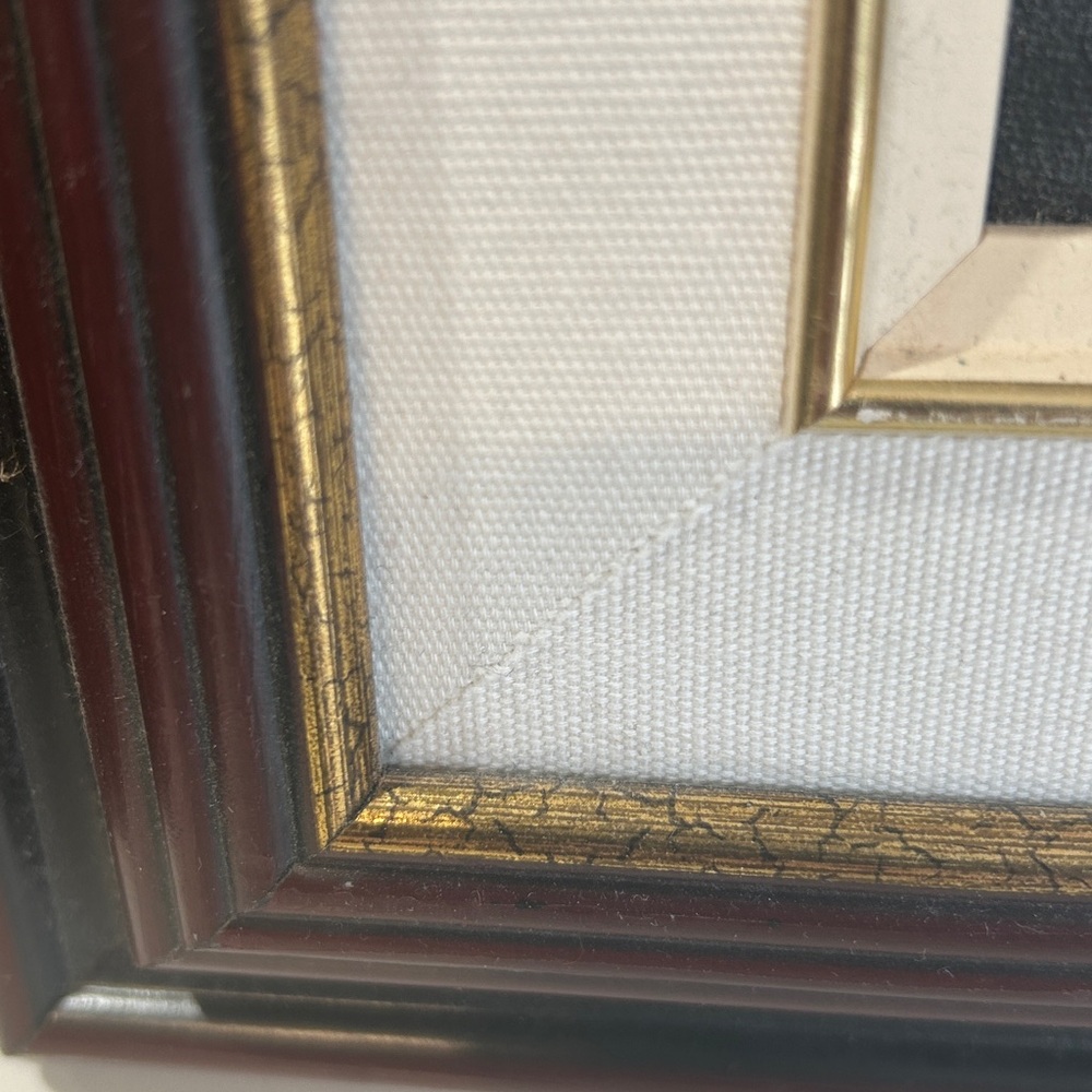 Vintage Bernard Duggan Desert Sunset Framed Oil Painting Early Works 1970’s - Picture 14 of 16